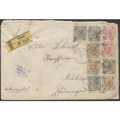 3-Farben-Mehrfachfrankatur