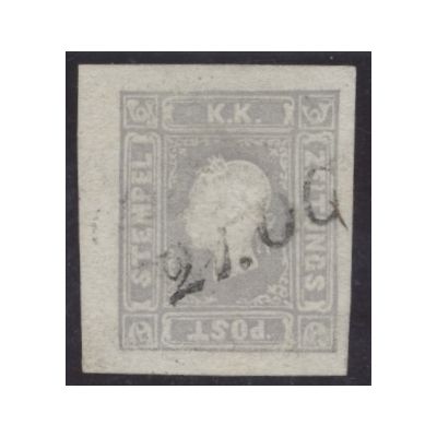 Zeitungsmarke, grauviolett