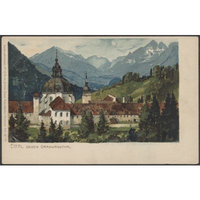 Ettal, Künstlerkarte