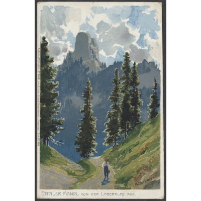 Ettal, Künstlerkarte