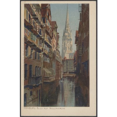 Hamburg, Künstlerkarte