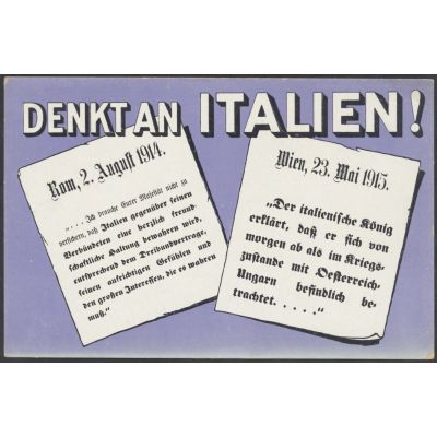 Propaganda gegen Italien