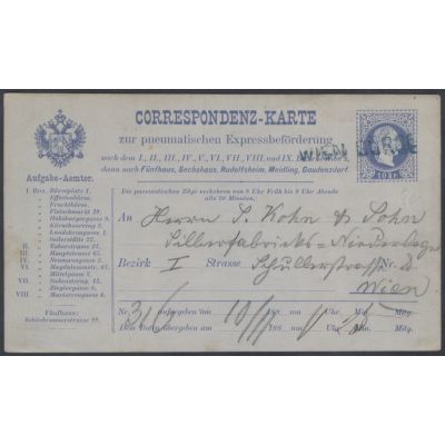 Rohrpost Wien Börse