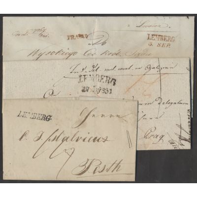 3 Briefe Lemberg