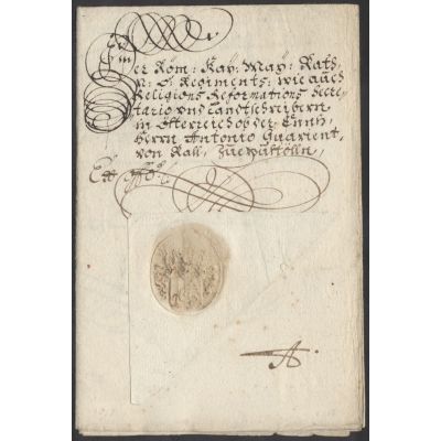 Los 4, Schnörkelbrief 1674