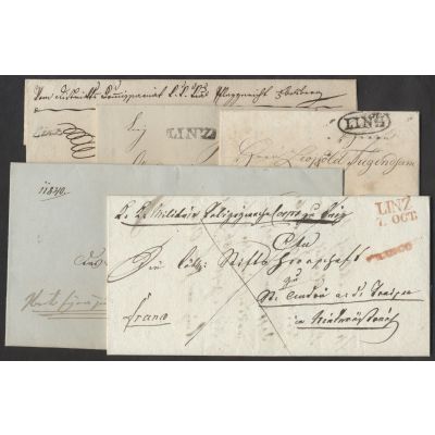5 Briefe Linz