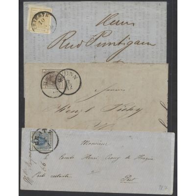 3 Briefe 1850
