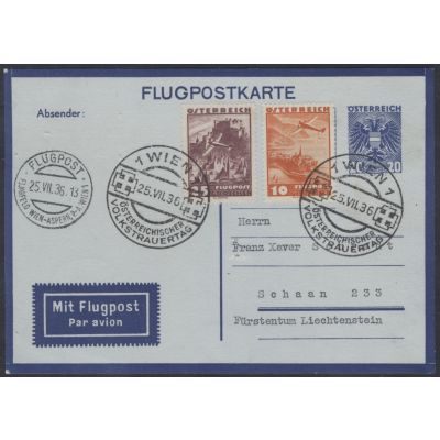 Flugpostkarte