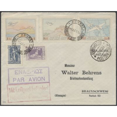 halbamtl. Flugpostmarken