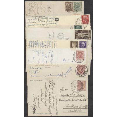 9 Bahnpostbelege