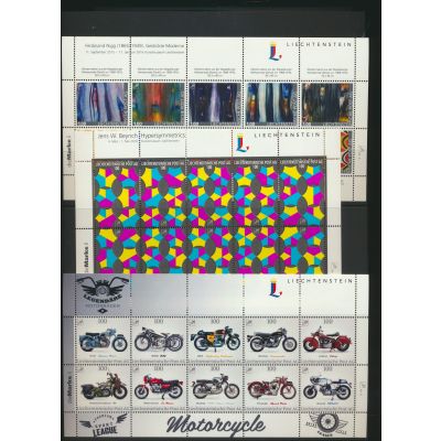 Liechtenstein Collection sheets