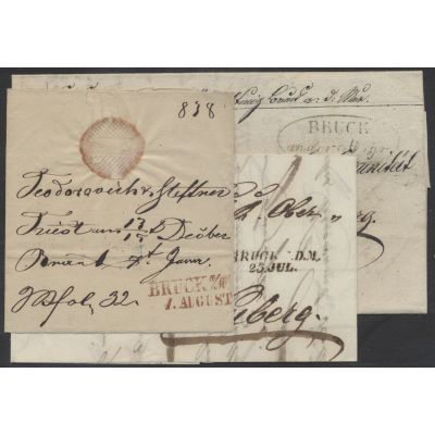 3 Briefe Bruck/Mur