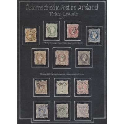 Sammlung österr. Levante