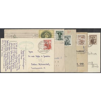 6 Belege Volkstrachten