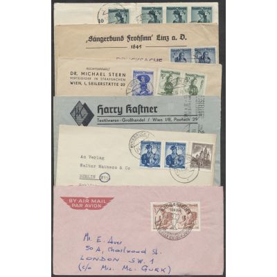 7 Belege Volkstrachten