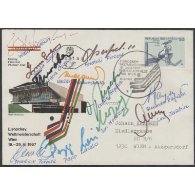 Autographen Eishockey
