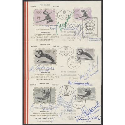 Autographen Innsbruck 1964