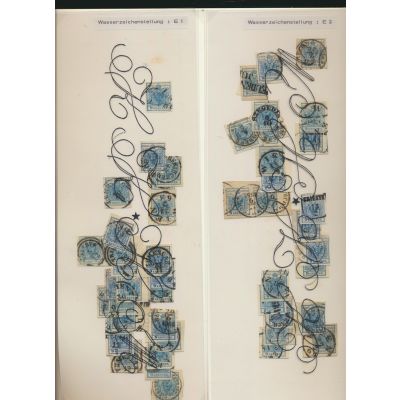 Sammlung WZ 9 Kreuzer 1850