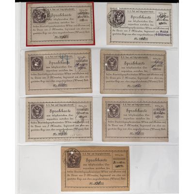 Sammlung Telefon Sprechkarten