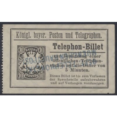 Los 790, Telephon-Billet, Mi 5