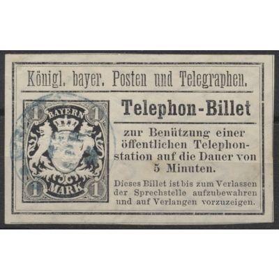 Los 791, Telephon-Billet, Mi 9