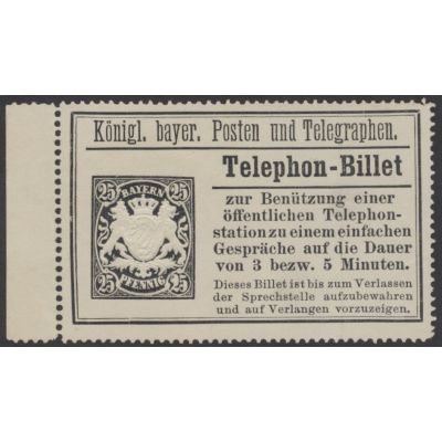 Los 792, Telephon-Billet, Mi 15