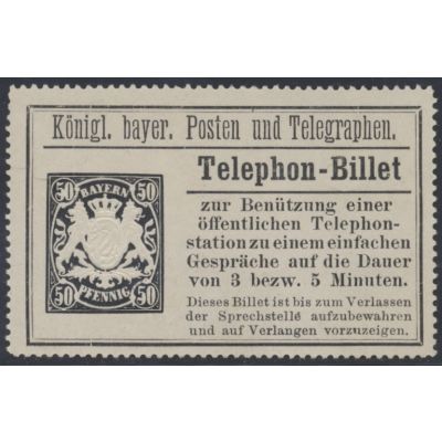 Los 793, Telephon-Billet, Mi 16