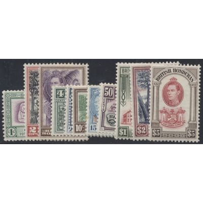 Brit. Honduras, Mi 112-118, 120-123