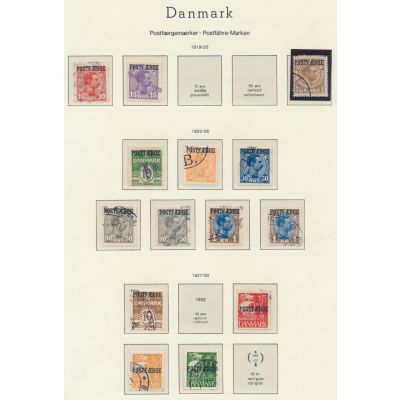 Dänemark Postfähremarken