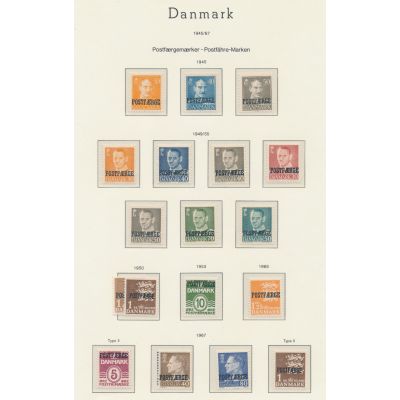 Dänemark Postfähremarken