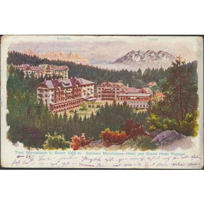 Mendelpass, Reisch-Karte