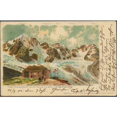 Schaubachhütte, Reisch-Karte