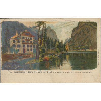 Ampezzotal, Reisch-Karte