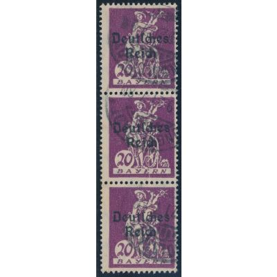 Los 856, Plattenfehler über zwei Marken
