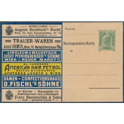 Anzeige-Postkarte