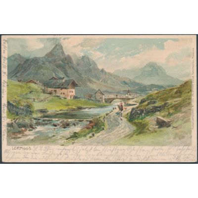 Lermoos, Künstlerkarte