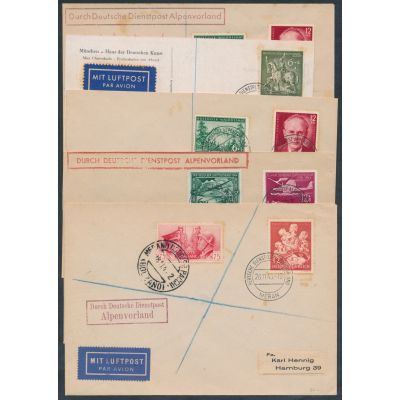 6 Briefe Alpenvorland