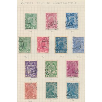 Liechtenstein 1912-1920
