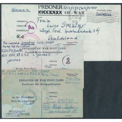 Kriegsgefangenenpost nach Wörgl