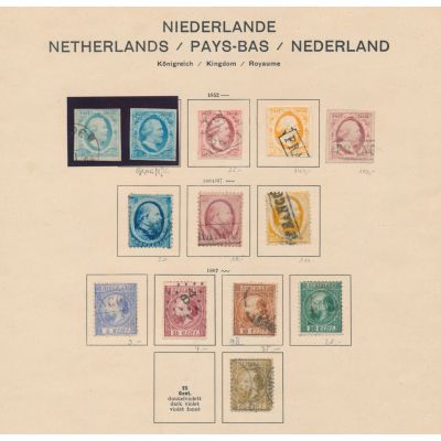 Niederlande 1852-1923
