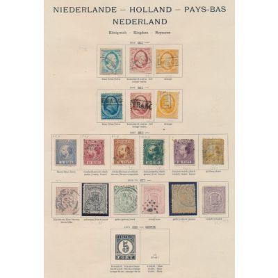 Niederlande 1852-1868