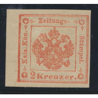 Los 703, 2 Kreuzer rot