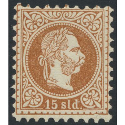 15 Soldi rötlichbraun