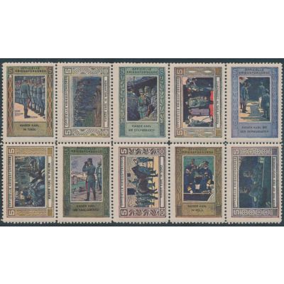 Vignetten, Kriegsvorsorge