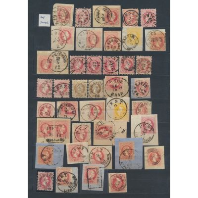 Lot Ungarnstempel 1867