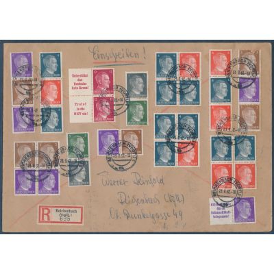 Zusammendruck-Frankatur