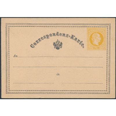 Erste Korrespondenzkarte der Welt