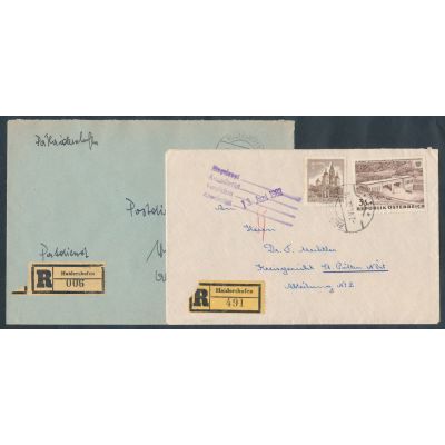 2 Rekobriefe Haidershofen