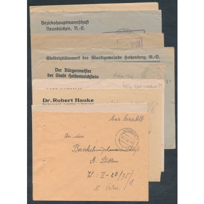 10 Barfreimachungen NÖ