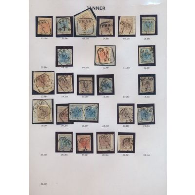 Datumsammlung Prag 1850